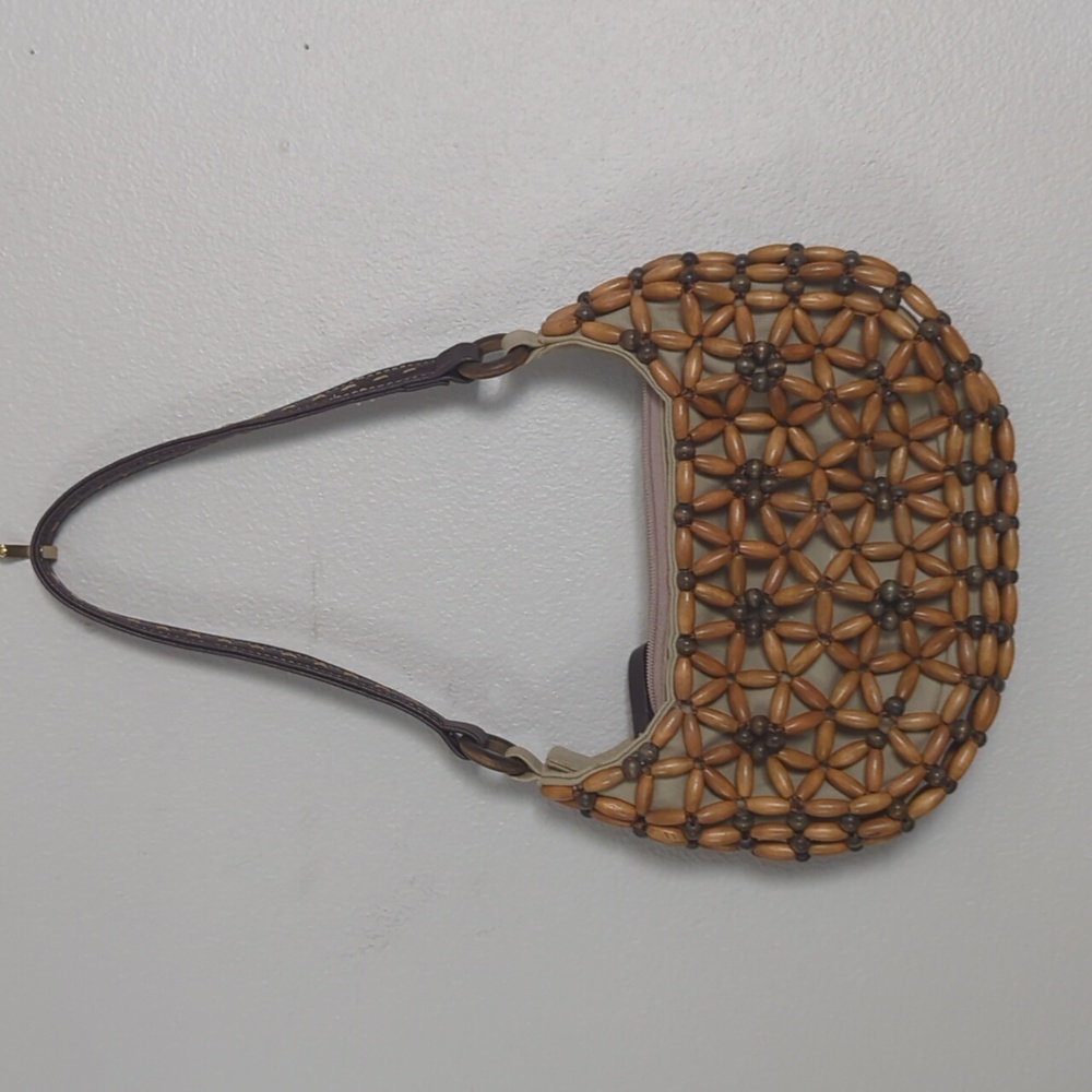 Nine West Floral Wood Small Purse